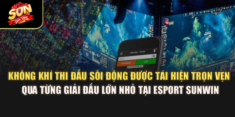 khong-khi-thi-dau-soi-dong-duoc-tai-hien-tron-ven-qua-tung-giai-dau-lon-nho-tai-esport-sunwin